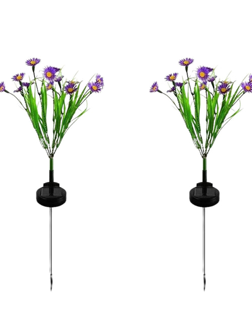 Load image into Gallery viewer, Solar Garden Lights LED Flower Stake Lamp Outdoor Yard Waterproof Patio Decor
