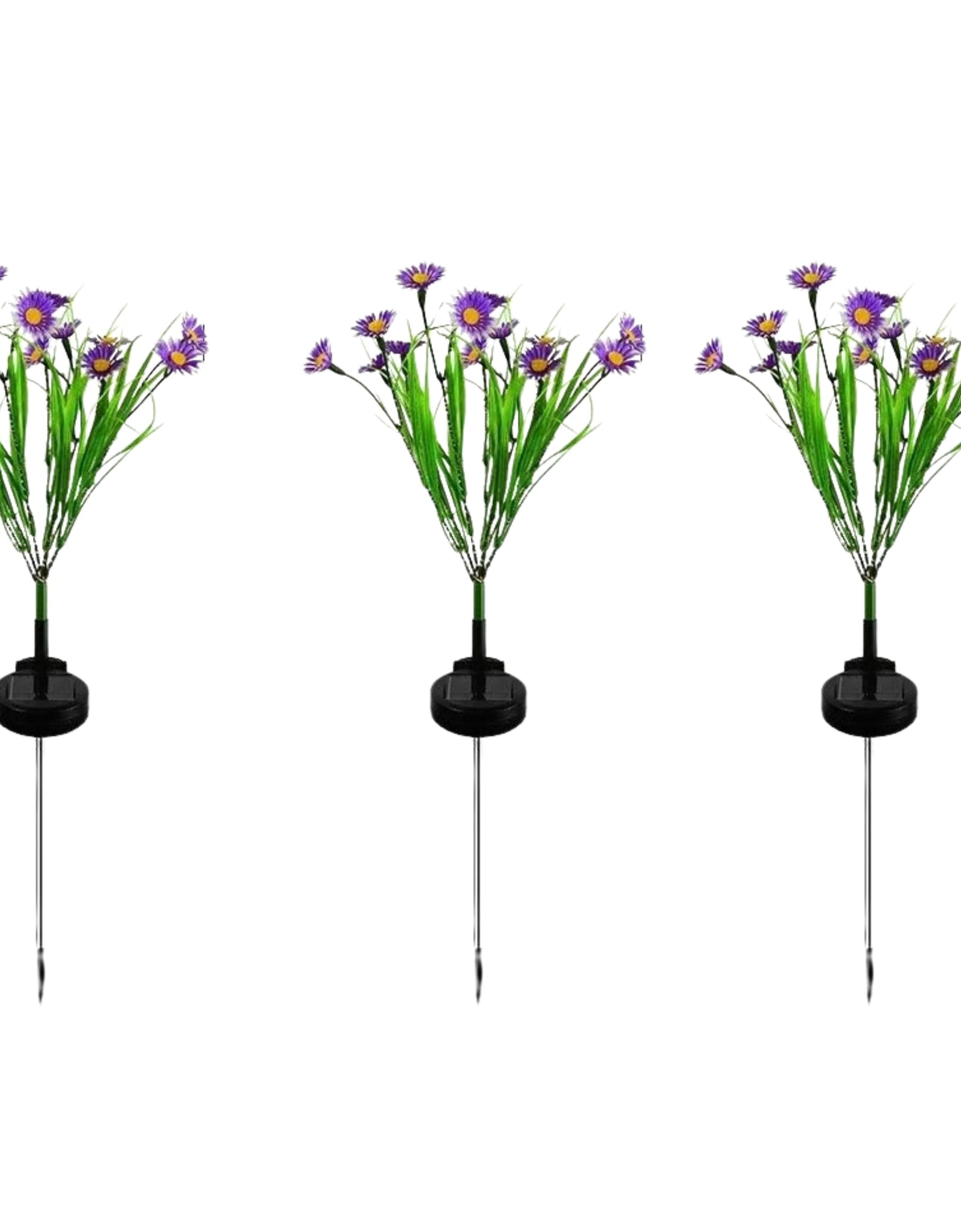 Solar Garden Lights LED Flower Stake Lamp Outdoor Yard Waterproof Patio Decor