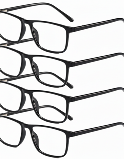 Load image into Gallery viewer, Reading Glasses Mens Womens Unisex Readers Eyeglasses 8 Pack Glasses New Square
