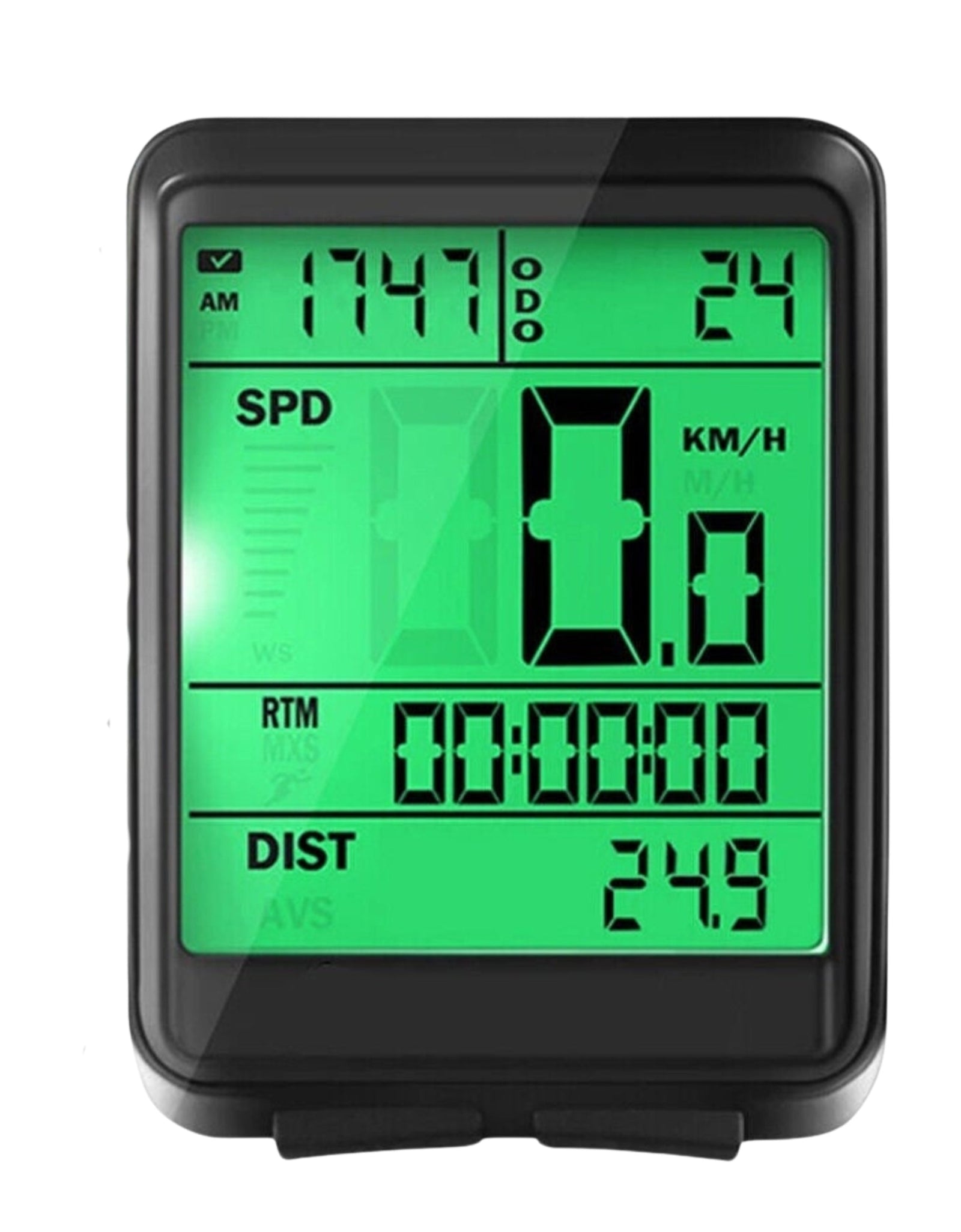 Bike Bicycle Speedometer Cycle Digital Odometer Computer Waterproof LCD Wireless
