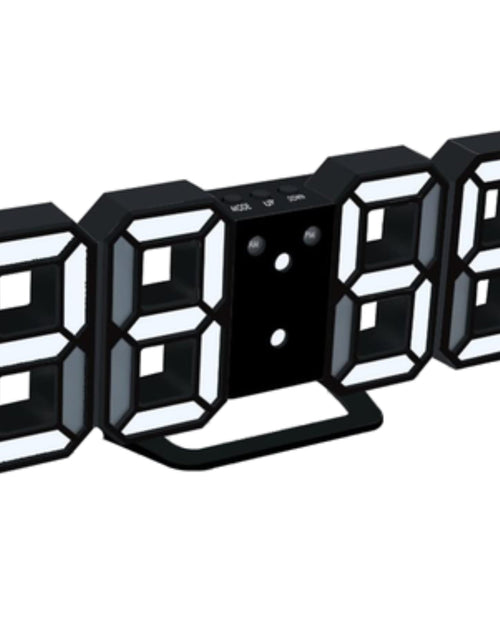 Load image into Gallery viewer, Digital 3D LED Big Wall Desk Alarm Clock Snooze 12/24 Hours Auto Brightness USB
