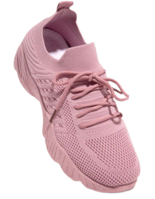 Load image into Gallery viewer, Womens Running Trainers Ladies Sneakers Slip On Walking Gym Comfy Fashion Shoes
