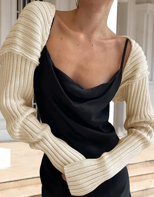 Load image into Gallery viewer, Long Sleeve Knit Bolero
