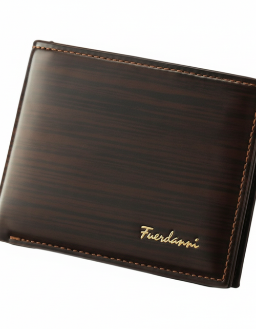 Load image into Gallery viewer, Men's Bifold Leather Credit ID Card Holder Wallet Billfold Purse Clutch Billfold
