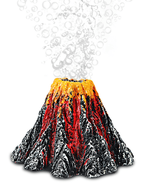 Load image into Gallery viewer, Magma Magic Resin Volcano For Aquariums by Dog Hugs Cat
