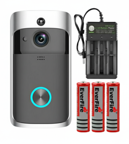 Smart Wireless WiFi Video Doorbell Phone Door Ring Intercom Security Camera Bell