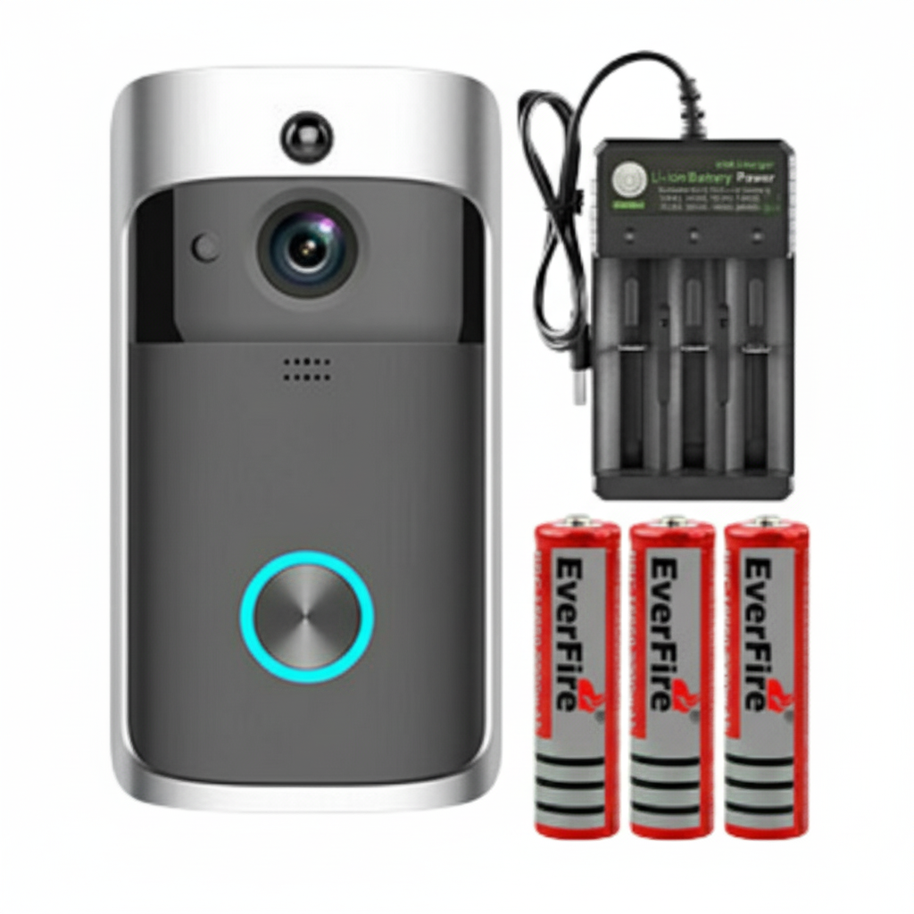 Smart Wireless WiFi Video Doorbell Phone Door Ring Intercom Security Camera Bell