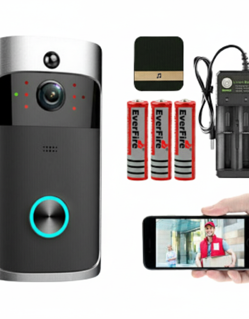 Load image into Gallery viewer, Smart Wireless WiFi Video Doorbell Phone Door Ring Intercom Security Camera Bell
