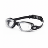 Black with Clear Lenses