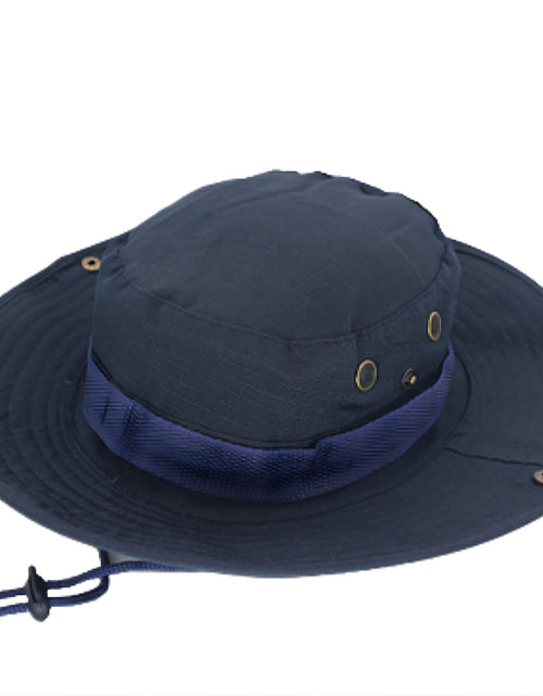 Load image into Gallery viewer, Wide Brim Sun Hat UV Protection Bucket Cap For Hiking Camping Fishing Safari Men
