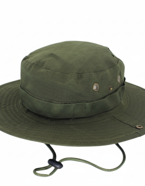 Load image into Gallery viewer, Wide Brim Sun Hat UV Protection Bucket Cap For Hiking Camping Fishing Safari Men
