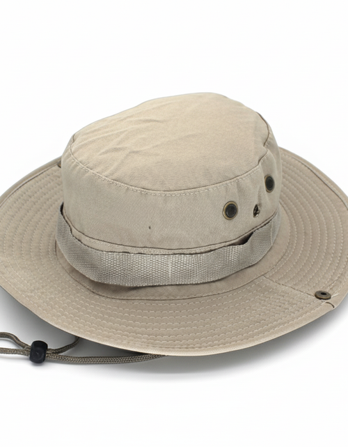 Load image into Gallery viewer, Wide Brim Sun Hat UV Protection Bucket Cap For Hiking Camping Fishing Safari Men
