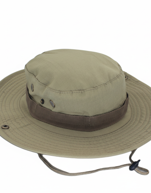 Load image into Gallery viewer, Wide Brim Sun Hat UV Protection Bucket Cap For Hiking Camping Fishing Safari Men
