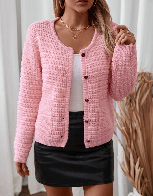 Load image into Gallery viewer, BUtton Up Long Sleeve Cardigan
