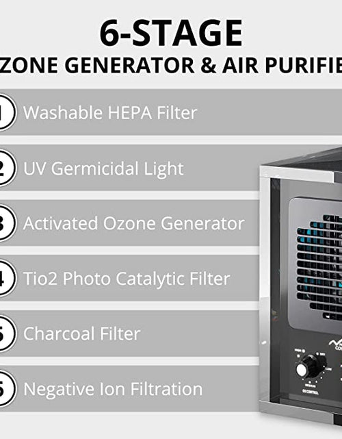 Load image into Gallery viewer, New Comfort Powerful 6 Stage Air Purifier &amp; Ozone Generator by Prolux by Prolux Cleaners

