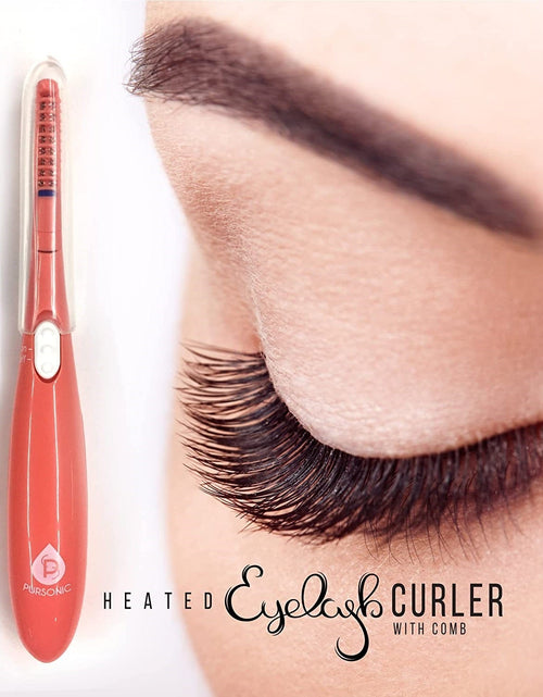 Load image into Gallery viewer, Heated Eyelash Curler With Comb, Provides Long Lasting Curl In Seconds by Pursonic
