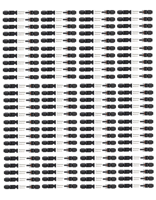 Load image into Gallery viewer, 10/20/50/100/200 Pairs Male Female Solar Cable Connectors For DIY Solar Panel US
