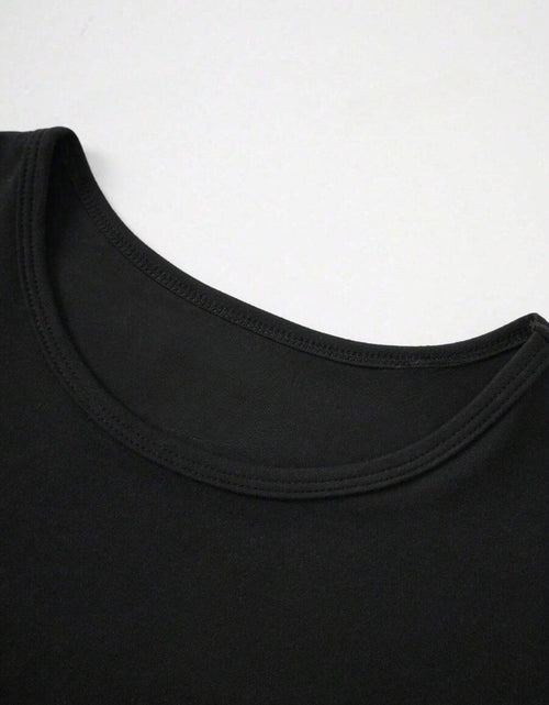 Load image into Gallery viewer, Round Neck Short Sleeve T-Shirt
