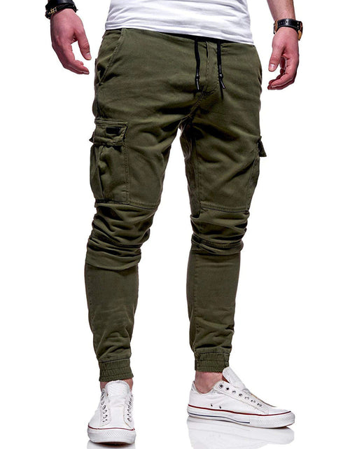 Load image into Gallery viewer, Men's Casual Joggers Pants Sweatpants Cargo Combat Loose Sport Workout Trousers
