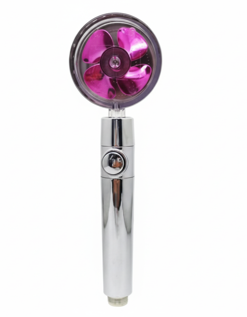 Load image into Gallery viewer, High Pressure Shower Head Adjustable 360° Rotation Turbine Water Saving Shower

