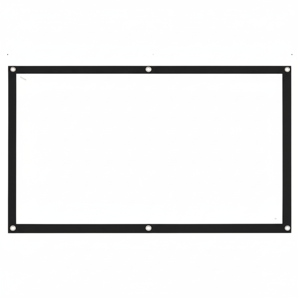 Portable Foldable Projector Screen 16:9 HD Outdoor Home Cinema Theater 3D Movie
