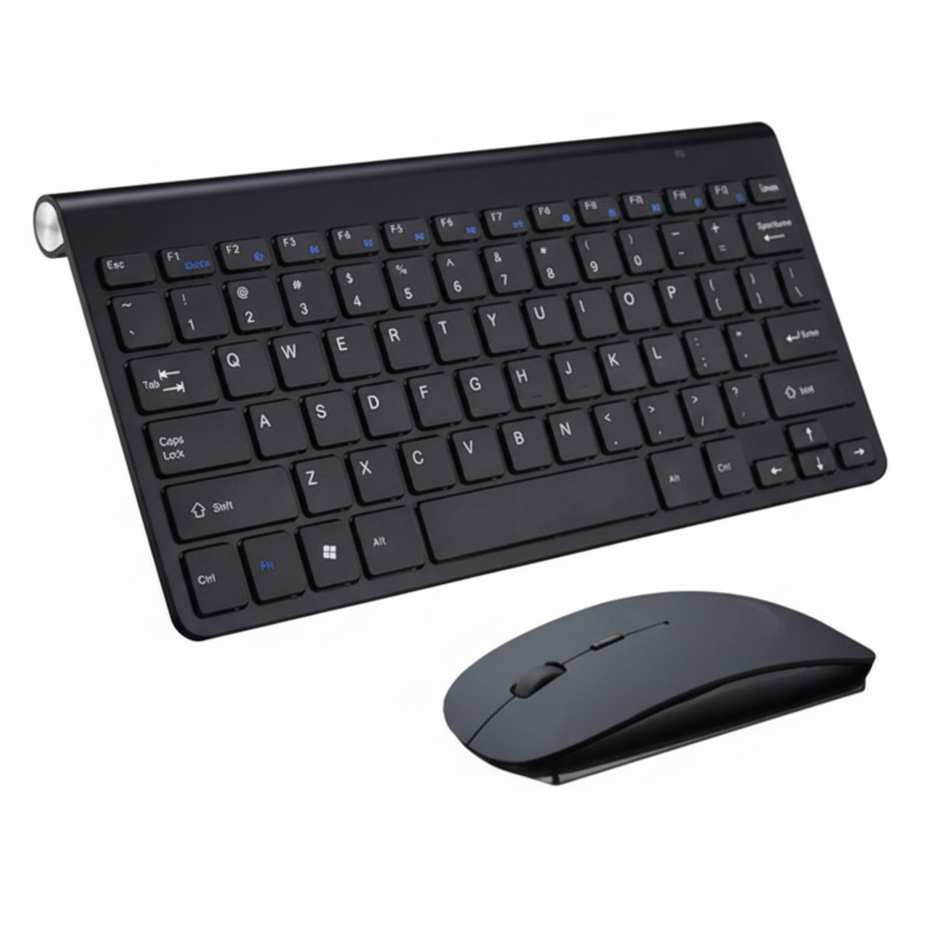 Mini Wireless Keyboard And Mouse Set Waterproof 2.4G For Mac Apple PC Computer