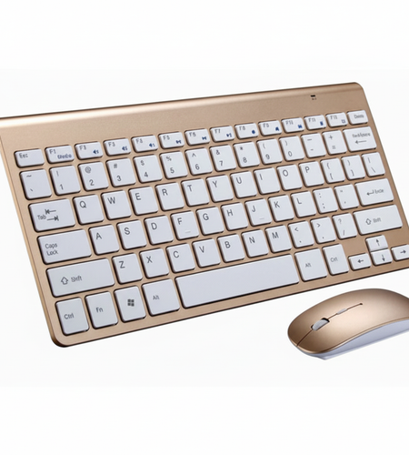 Mini Wireless Keyboard And Mouse Set Waterproof 2.4G For Mac Apple PC Computer