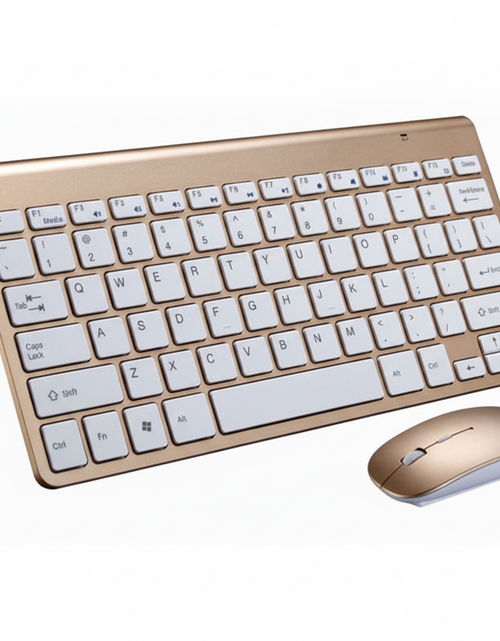 Load image into Gallery viewer, Mini Wireless Keyboard And Mouse Set Waterproof 2.4G For Mac Apple PC Computer
