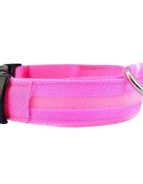 Load image into Gallery viewer, LED Adjustable Dog Collar Blinking Flashing Light Up Glow Pets Safety Waterproof
