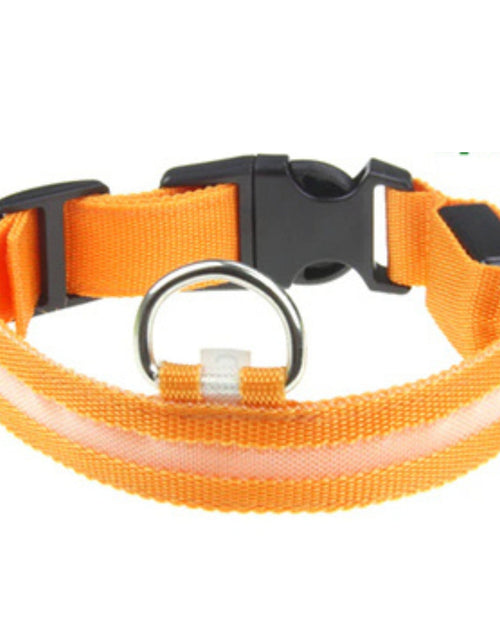 Load image into Gallery viewer, LED Adjustable Dog Collar Blinking Flashing Light Up Glow Pets Safety Waterproof
