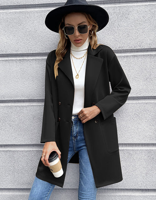 Load image into Gallery viewer, Ivy Lane Lapel Collar Long Sleeve Blazer
