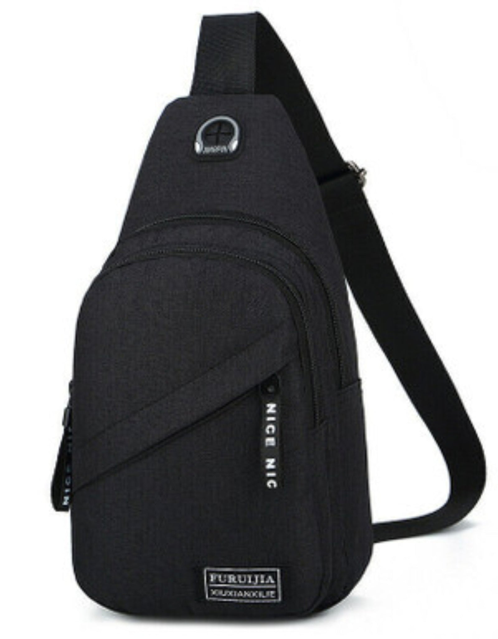 Men Women Sling Bag Chest Fanny Packs Cross Body Travel Sports Shoulder Backpack