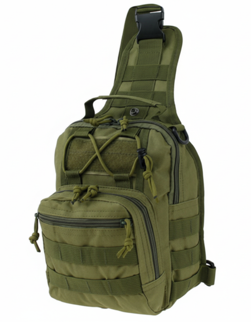 Load image into Gallery viewer, Mens Backpack Tactical Sling Shoulder Bag Molle Travel Chest Pack Outdoor Hiking
