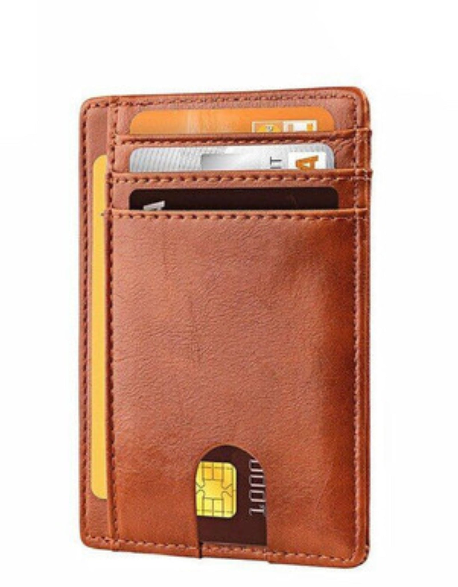 Mens Leather Slim Wallet Credit Card Holder RFID Blocking Pocket ID Money PU USA