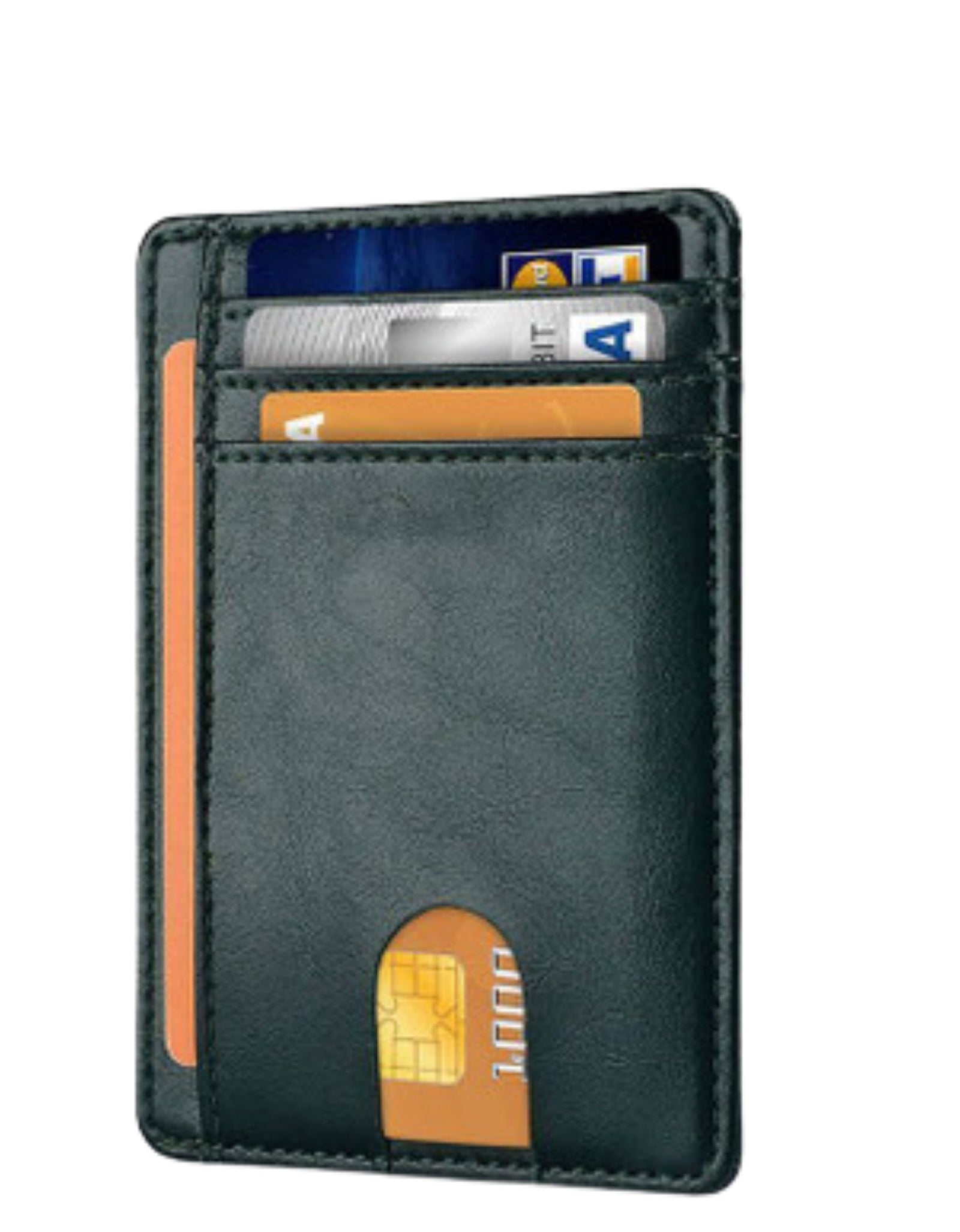 Mens Leather Slim Wallet Credit Card Holder RFID Blocking Pocket ID Money PU USA