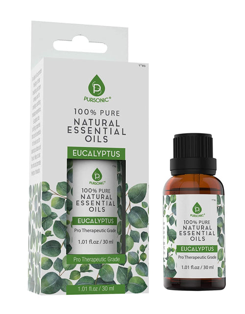 Load image into Gallery viewer, 100% Pure &amp; Natural Eucalyptus Essential Oils by Pursonic
