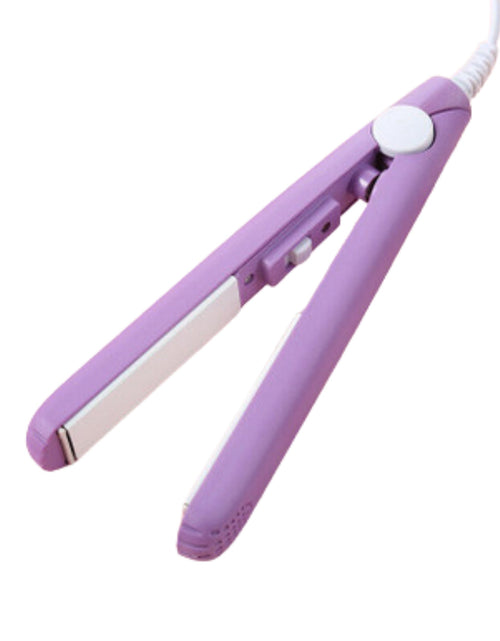 Load image into Gallery viewer, Mini Portable Hair Iron Hair Straightener Curler Professional Hair Irons Ceramic
