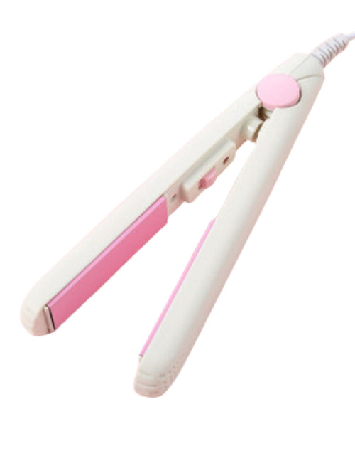 Load image into Gallery viewer, Mini Portable Hair Iron Hair Straightener Curler Professional Hair Irons Ceramic
