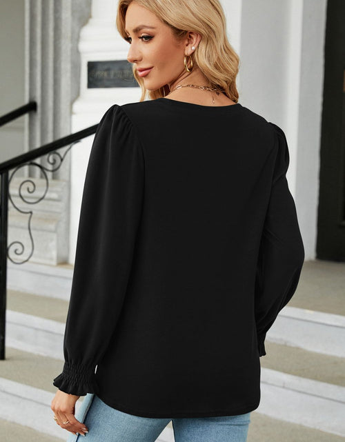 Load image into Gallery viewer, Round Neck Long Sleeve T-Shirt
