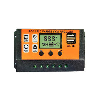 Load image into Gallery viewer, MPPT Solar Panel Regulator Charge Controller Auto Focus Tracking 30-100A 12V/24V
