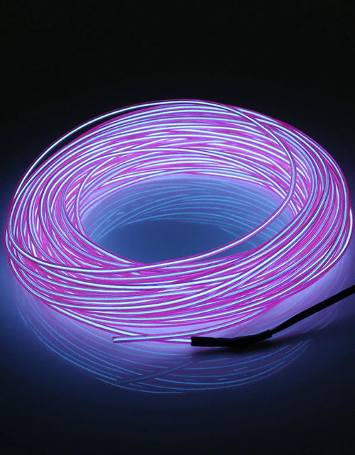 Load image into Gallery viewer, Neon LED Light Glow EL Wire String Strip Rope Tube Decor Car Party + Controller
