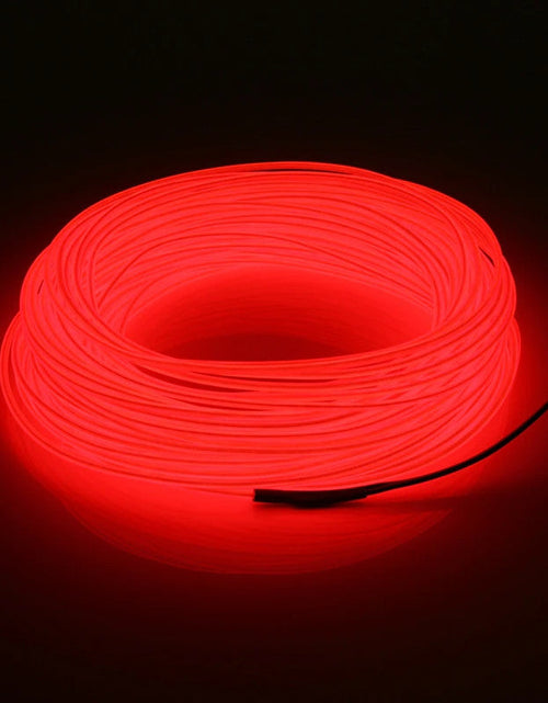 Load image into Gallery viewer, Neon LED Light Glow EL Wire String Strip Rope Tube Decor Car Party + Controller
