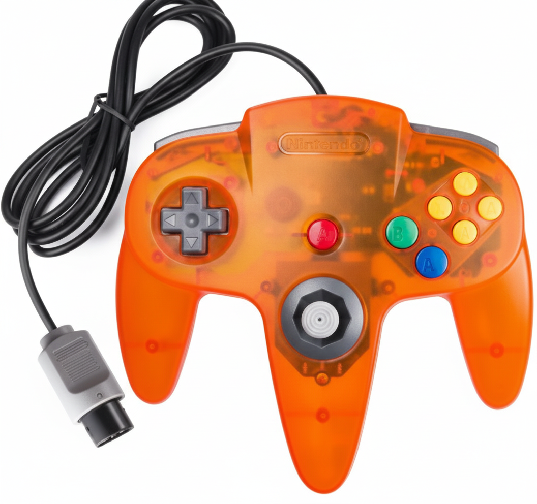 New Wired Controller Joystick Compatible With Nintendo 64 N64 Video Game Console