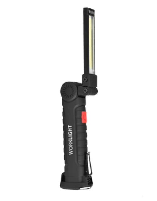 Load image into Gallery viewer, Rechargeable LED COB Work Light Mechanic Flashlight Lamp Magnetic Base Bright
