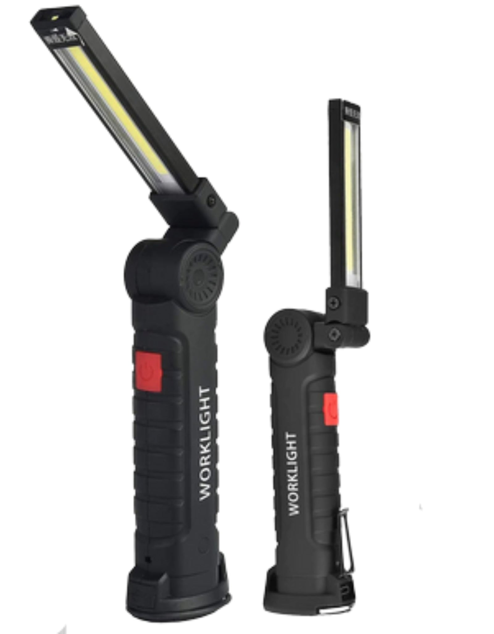 Rechargeable LED COB Work Light Mechanic Flashlight Lamp Magnetic Base Bright