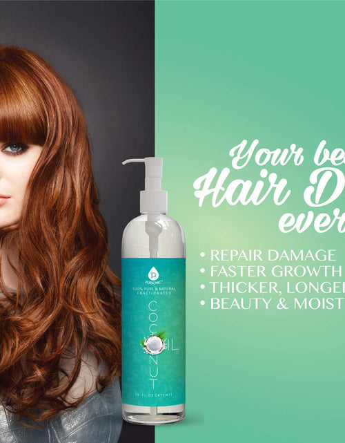 Load image into Gallery viewer, 100% Pure &amp; Natural Fractionated Coconut Oil by Pursonic
