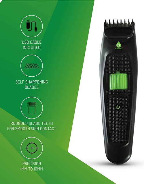 Load image into Gallery viewer, Rechargeable Beard And Body Trimmer by Pursonic
