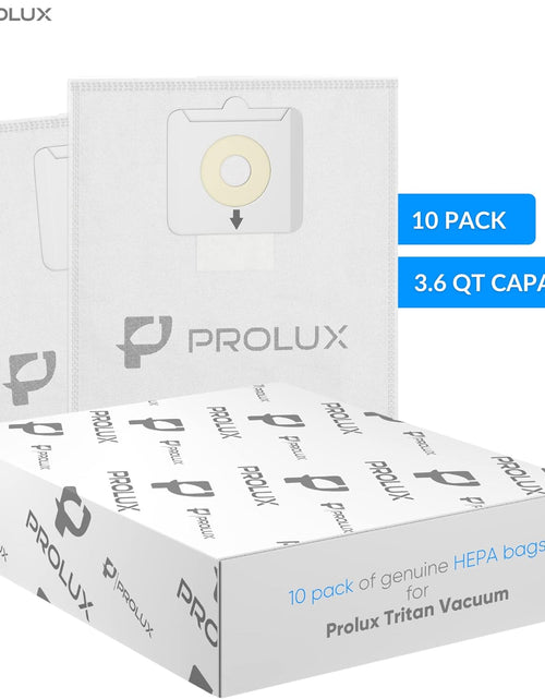 Load image into Gallery viewer, New 10 pack of bags for Prolux Tritan vacuum cleaner by Prolux Cleaners
