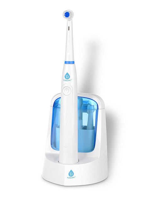 Load image into Gallery viewer, Power Rechargeable Electric Toothbrush With UV Sanitizing Function by Pursonic
