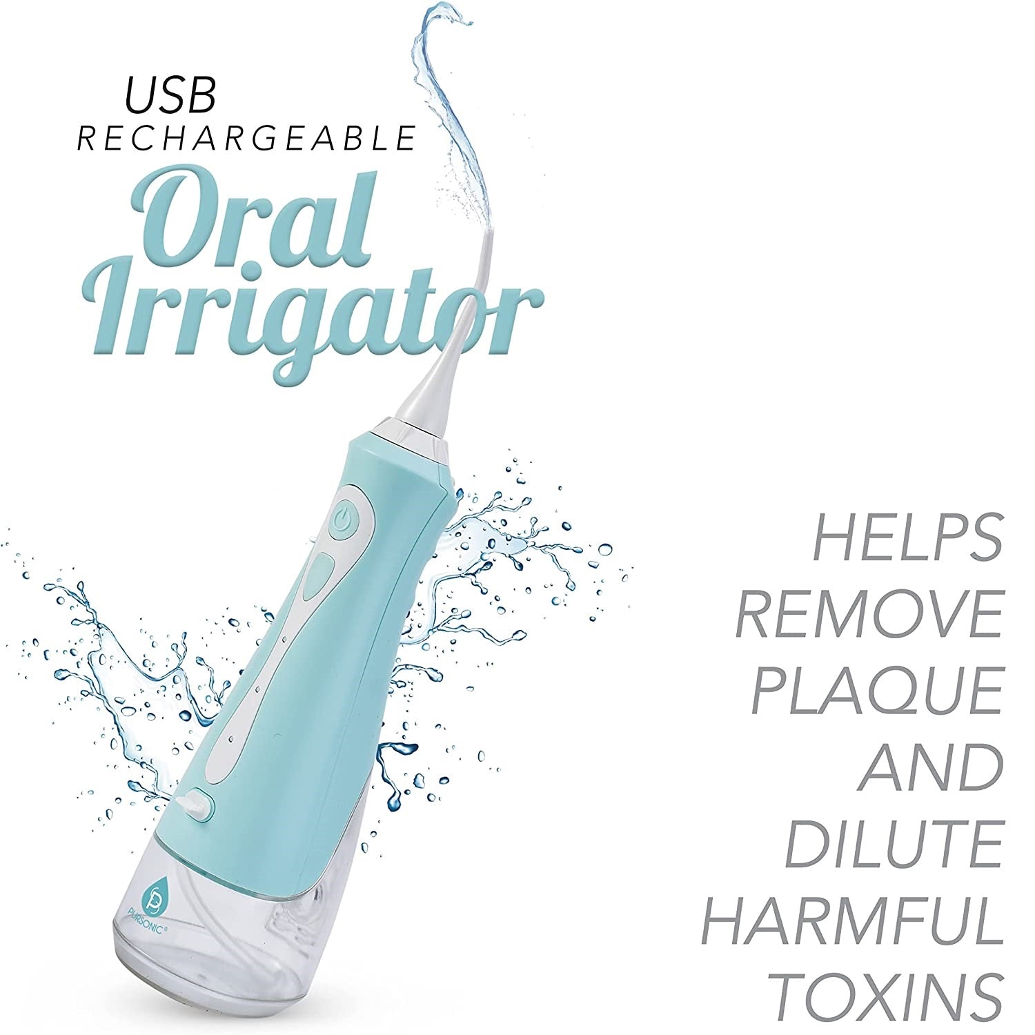 USB Rechargeable Oral Irrigator by Pursonic